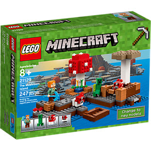 Фото товара LEGO Minecraft 21129 Грибной остров