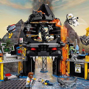 Фото товара LEGO Ninjago 70631 Логово Гармадона в жерле вулкана