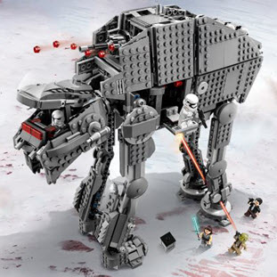 Фото товара LEGO Star Wars 75189 Штурмовой шагоход Первого Ордена
