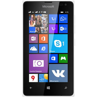 Фото товара Microsoft Lumia 435 Dual Sim (white)