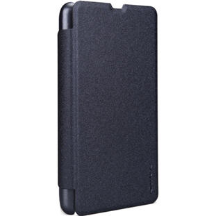 Чехол Nillkin Sparkle Leather книжка для Microsoft Lumia 535 (черный)