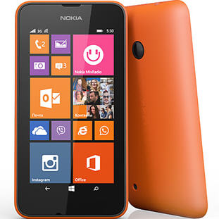 Фото товара Nokia Lumia 530 Dual Sim (orange) / Нокия Лумия 530 Две Сим-карты (orange)