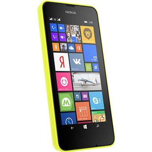 Фото товара Nokia Lumia 630 Dual Sim (yellow) / Нокия Лумия 630 Две Сим-карты (желтый)