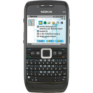 Фото товара Nokia E71 1Y Navi (black steel)