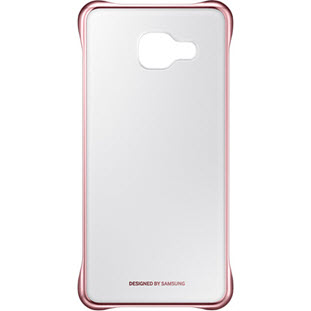 Чехол Samsung Clear Cover накладка для Galaxy A3 2016 (EF-QA310CZEGRU, розовый)