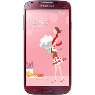 Фото товара Samsung i9500 Galaxy S4 (16Gb, La Fleur red)
