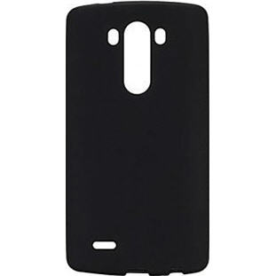 Чехол Silco силиконовый для LG G3 (черный матовый)