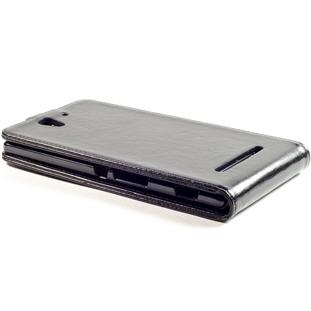 Фото товара SkinBox флип для Sony Xperia C3 (черный)