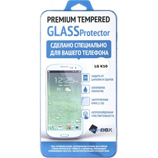 Защитное стекло SkinBox для LG K10 (0.3mm, 2.5D)