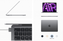 Фото товара Apple MacBook Air 15 (2023) M2 (8C CPU, 10C GPU) / 8ГБ / 256ГБ SSD Серый космос