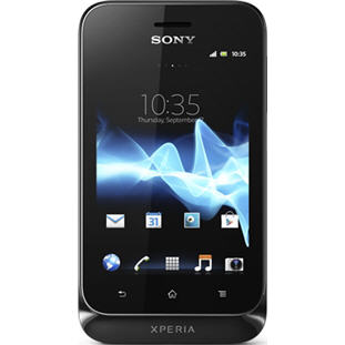 Мобильный телефон Sony ST21i2 Xperia tipo dual (black)
