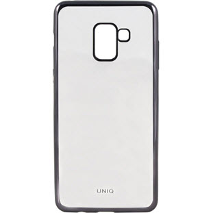 Фото товара Uniq Glacier Glitz накладка для Samsung Galaxy A8 Plus 2018 (GA8PHYB-GLCZBLK, black)