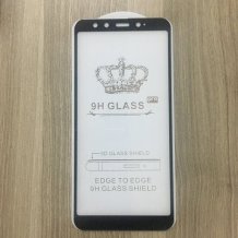 Защитное стекло Tempered Glass 3D для Xiaomi Mi A2 (black)