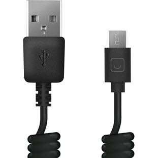Prime Line USB - microUSB (1.5м, витой, черный)
