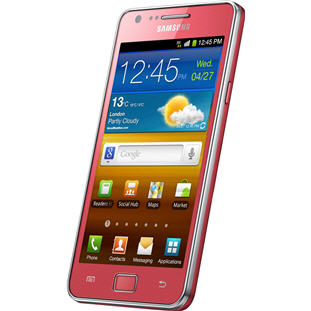 ��������� �������  Samsung i9100 Galaxy S II (coral pink)