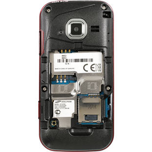 ��������� �������  Samsung C3752 DuoS (wine red)