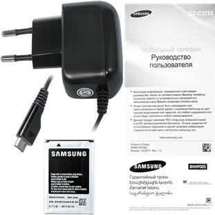 ��������� �������  Samsung C3752 DuoS (wine red)