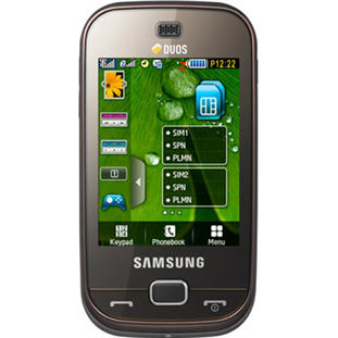 ��������� �������  Samsung B5722 DuoS (dark brown)