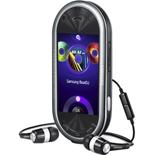 ��������� �������  Samsung M7600 Beat DJ (mirror black)