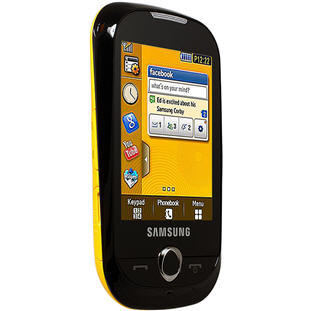 ��������� �������  Samsung S3650 Corby (chrome yellow)