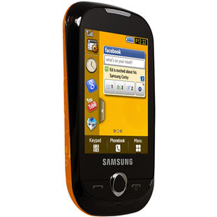 ��������� �������  Samsung S3650 Corby (festival orange)