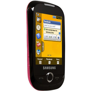 ��������� �������  Samsung S3650 Corby (romantic pink)