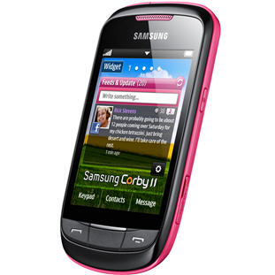 ��������� �������  Samsung S3850 Corby II  (candy pink)