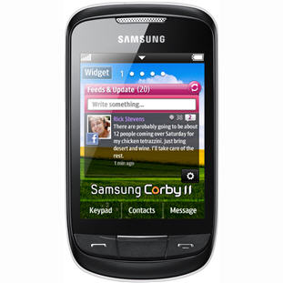 ��������� �������  Samsung S3850 Corby II (chic white)