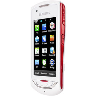 ��������� �������  Samsung S5620 Monte (chic white)