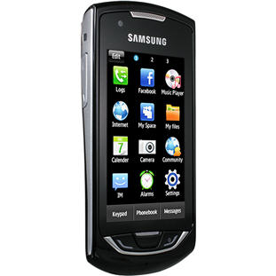 ��������� �������  Samsung S5620 Monte (deep black)