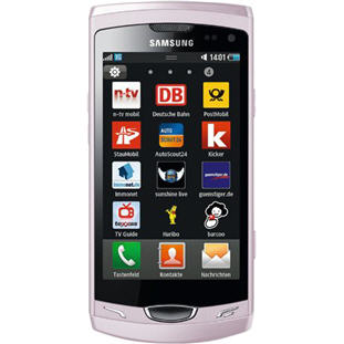 ��������� �������  Samsung S8530 Wave II (elegant pink)