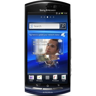 ��������� �������  Sony Ericsson MT11i Xperia neo V (blue gradient)