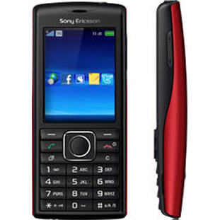 ��������� �������  Sony Ericsson J108i Cedar (black / red)
