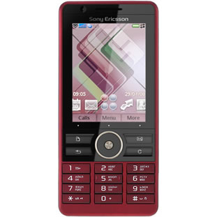 ��������� �������  Sony Ericsson G900 (dark red)