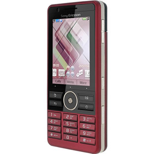 ��������� �������  Sony Ericsson G900 (dark red)