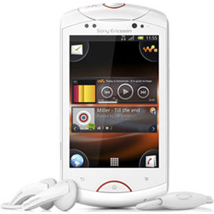 ��������� �������  Sony Ericsson WT19i Live with Walkman (white)