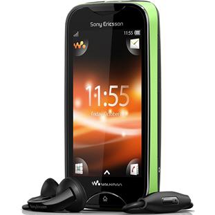 ��������� �������  Sony Ericsson WT13i Mix Walkman (green on black)