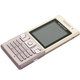 ��������� �������  Sony Ericsson T700 (gold on pink)