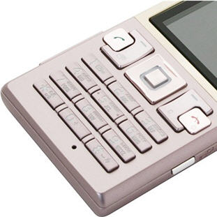 ��������� �������  Sony Ericsson T700 (gold on pink)