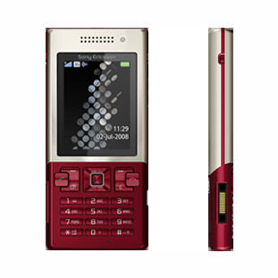 ��������� �������  Sony Ericsson T700 (gold on red)