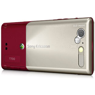 ��������� �������  Sony Ericsson T700 (gold on red)