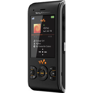��������� �������  Sony Ericsson W595 (lava black)