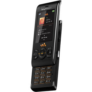 ��������� �������  Sony Ericsson W595 (lava black)