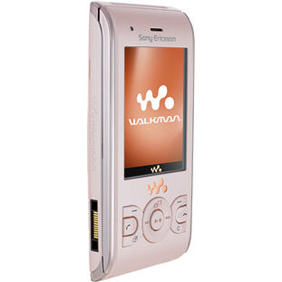 ��������� �������  Sony Ericsson W595 (peachy pink)