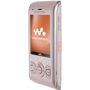 ��������� �������  Sony Ericsson W595 (peachy pink)