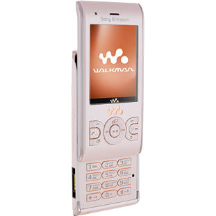 ��������� �������  Sony Ericsson W595 (peachy pink)