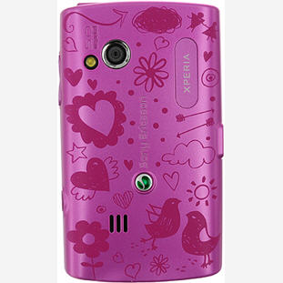��������� �������  Sony Ericsson U20i / Xperia X10 mini pro (doodles pink)