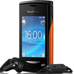 ��������� �������  Sony Ericsson W150i Yendo (orange black)