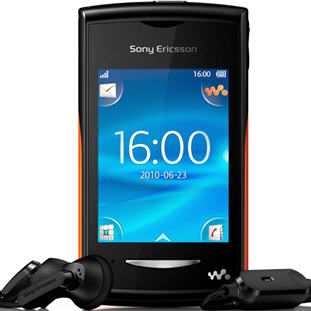 ��������� �������  Sony Ericsson W150i Yendo (orange black)